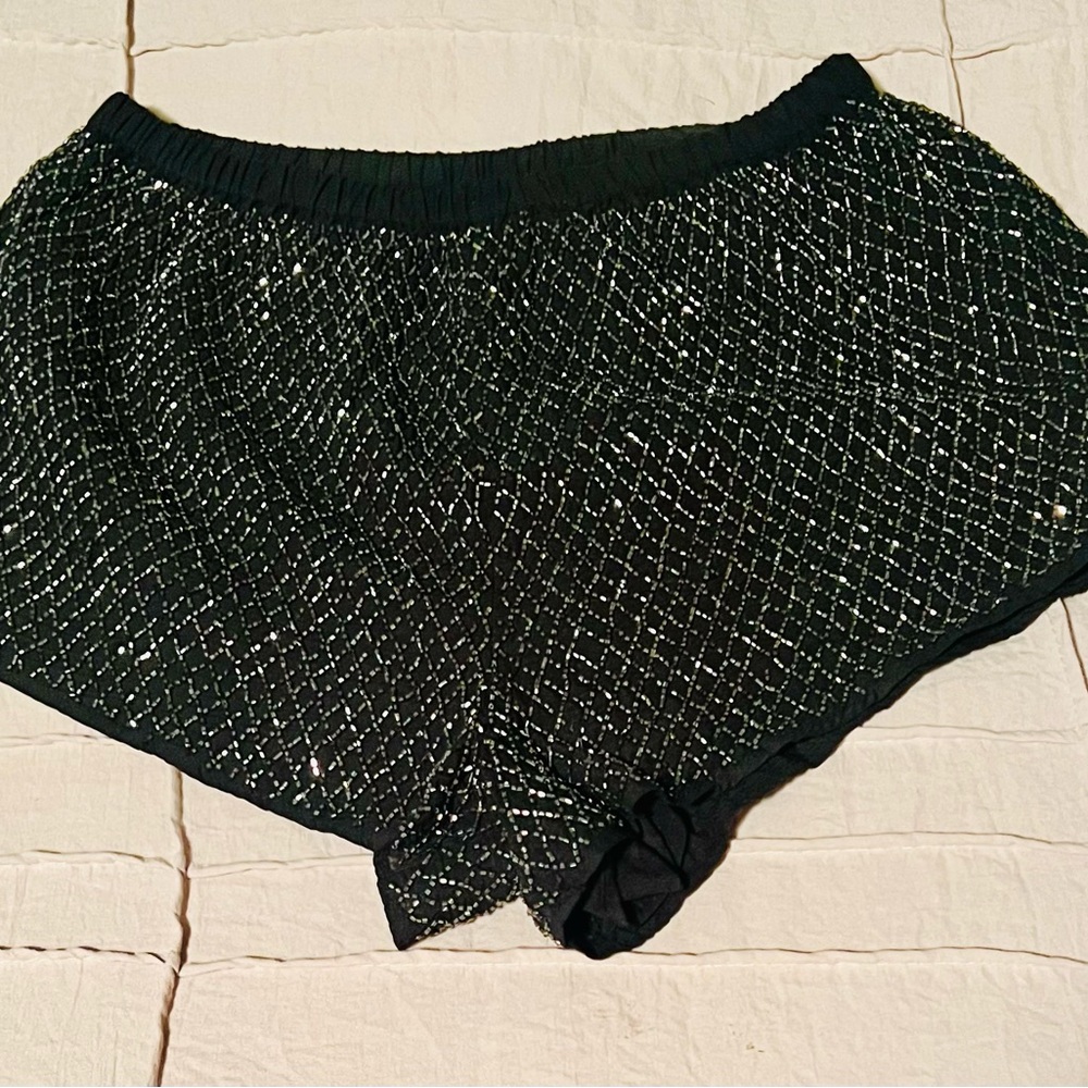 Zara Beaded Shorts. Can be dressed up or down.